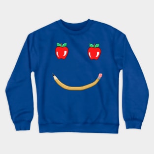 Happy Teacher Supplies Crewneck Sweatshirt